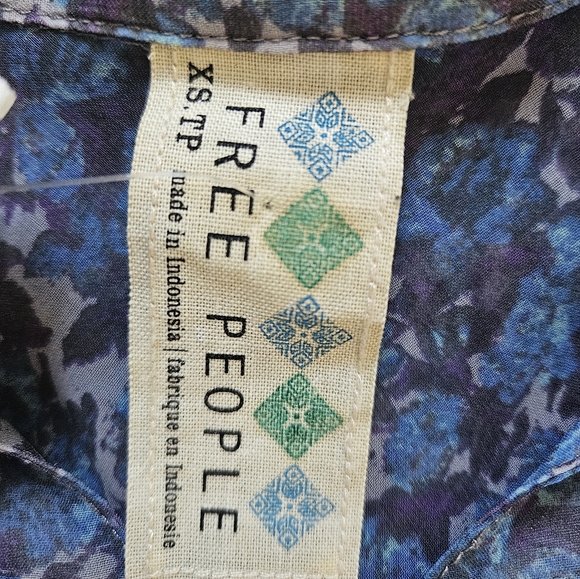 FREE PEOPLE Vintage blouse - Picture 8 of 10